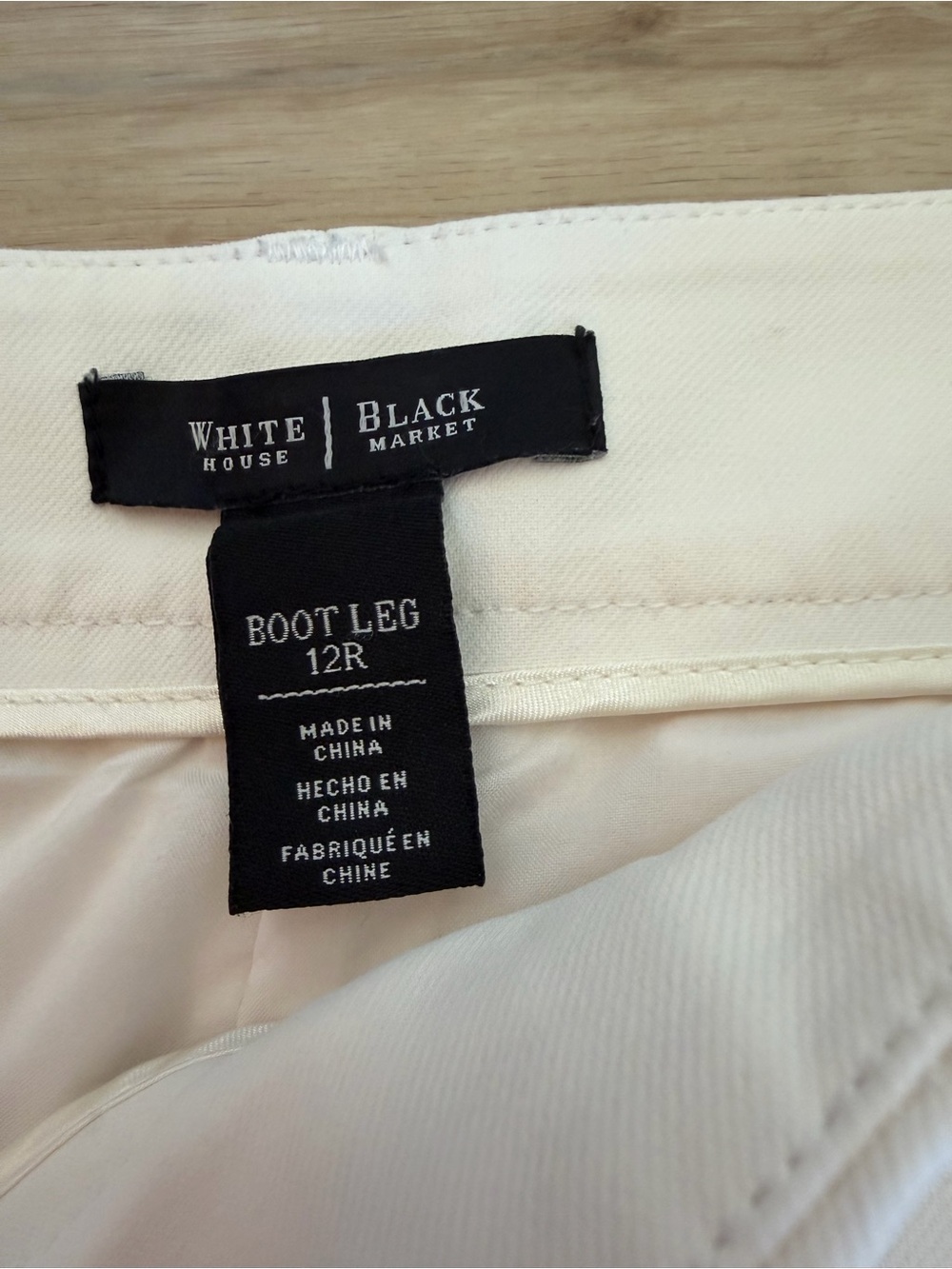 White House Black Market Boot-Leg Pants - Picture 4 of 5